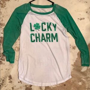 Lucky Charm Henley Tee